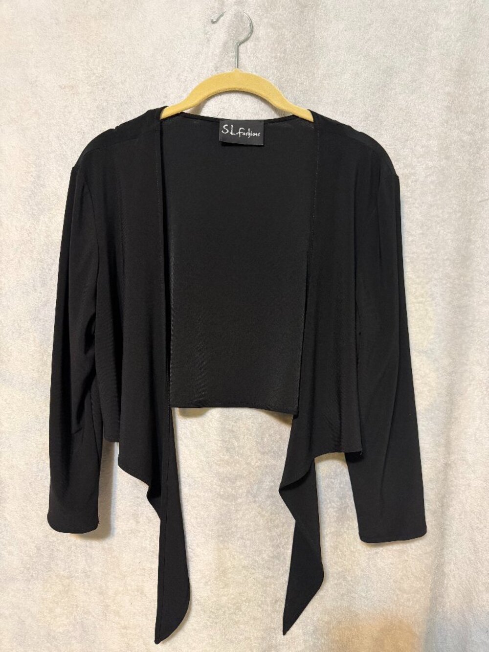 S.L. Fashions Cropped Cardigan